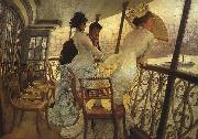 James Tissot The Last Evening oil painting artist